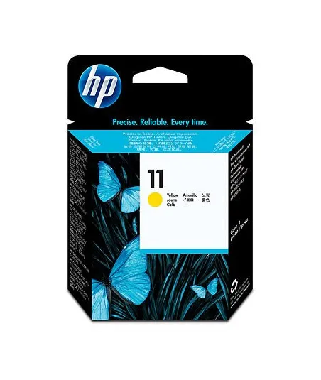 Tête d'impression jaune HP 11
