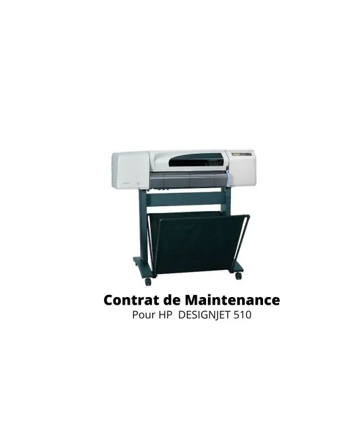 Contrat de maintenance 1 an pour HP 510