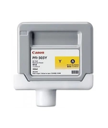 Cartouche d'encre CANON PFI-303Y Jaune 330ml