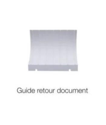 Guide retour document pour les Powerscan 450i et 850i
