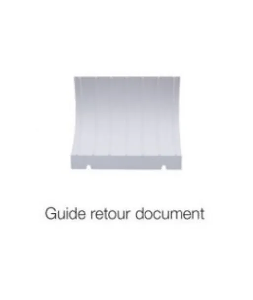 Guide retour document pour les Powerscan 450i et 850i