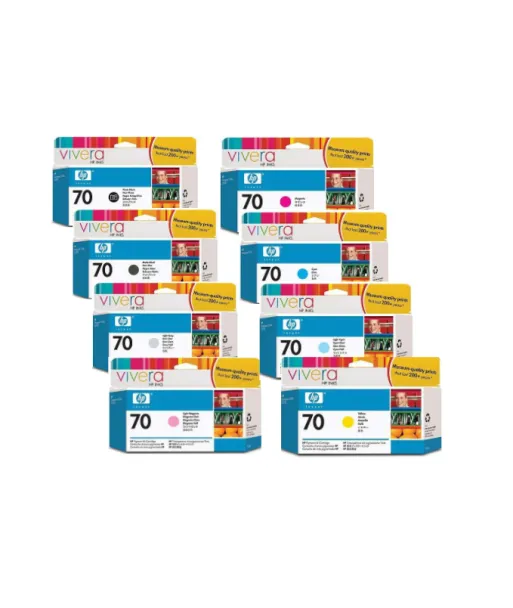 Pack Cartouche d'encre HP 70