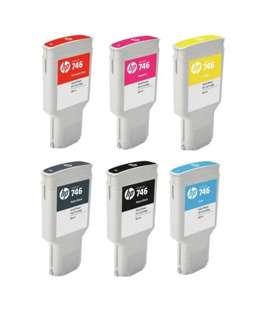 Pack Cartouche d'encre HP 746 -300 ml