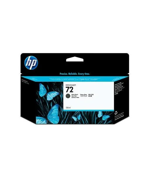 Cartouche d'encre noire mate HP 72 130 ml
