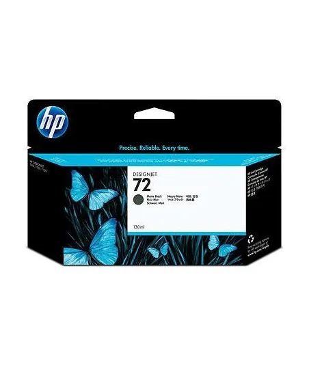 Cartouche d'encre noire mate HP 72 130 ml