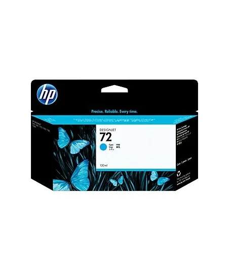 Cartouche d'encre cyan HP 72 130 ml