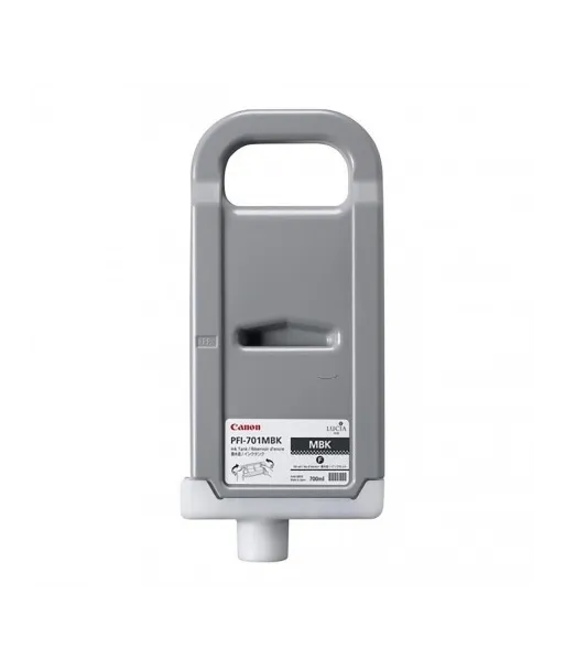 Cartouche d'encre CANON PFI-701MBK Noir Mat 700ml