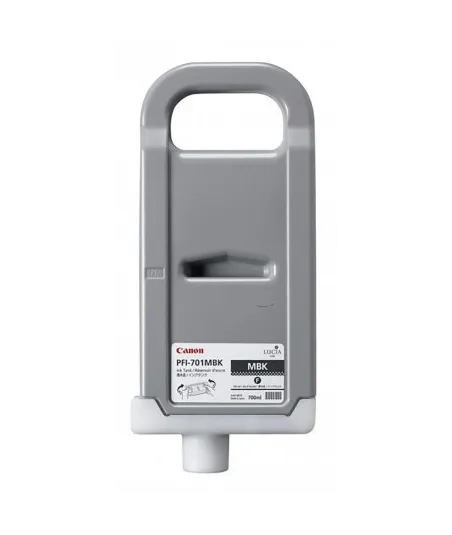 Cartouche d'encre CANON PFI-701MBK Noir Mat 700ml