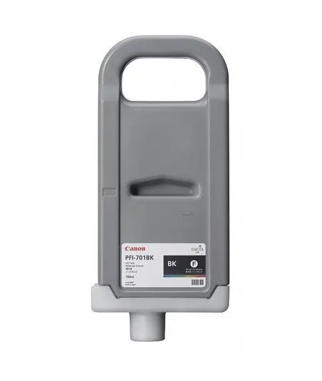 Cartouche d'encre CANON PFI-701BK Noire 700ml