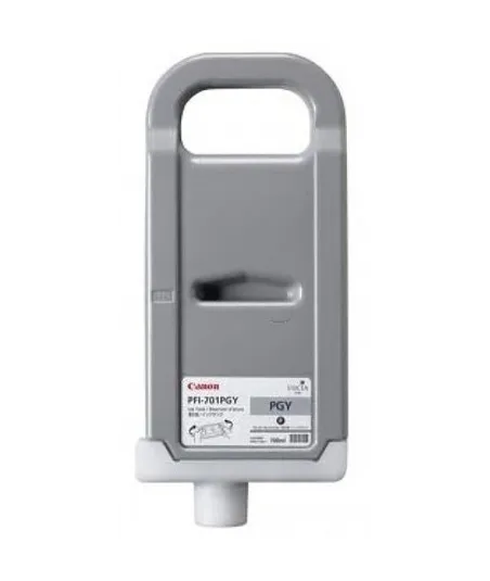 Cartouche d'encre CANON PFI-701PGY Gris photo 700 ml