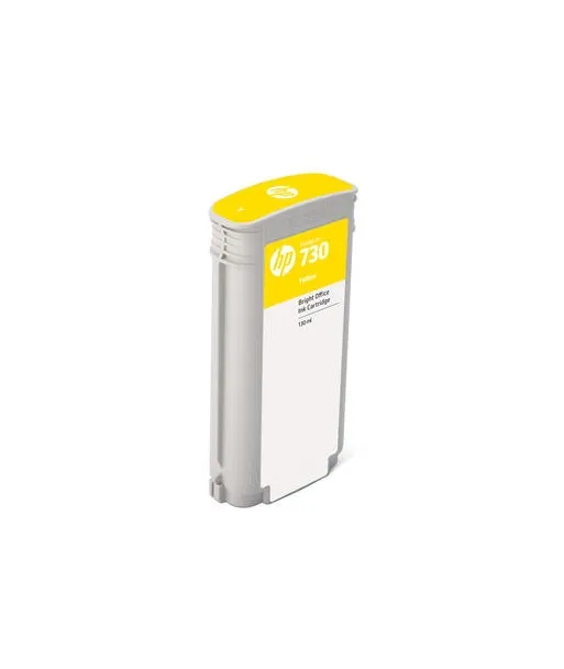 Cartouche d'encre HP 730 Jaune 130 ml