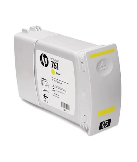 Cartouche d'encre Jaune HP 761, 400Ml