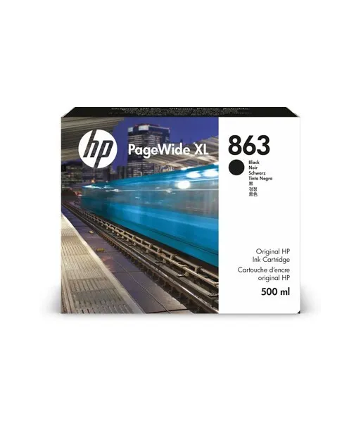 Cartouche d'encre HP863 Noir 500 ml