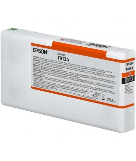 Cartouche d'encre EPSON T913A Orange  - 200 ml