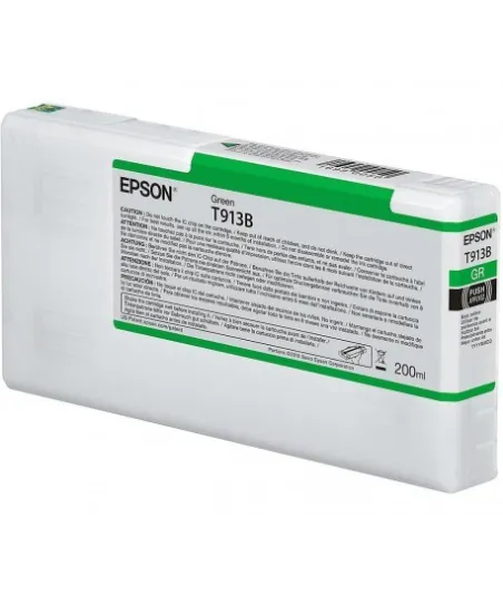 Cartouche d'encre EPSON T913B Verte  - 200 ml