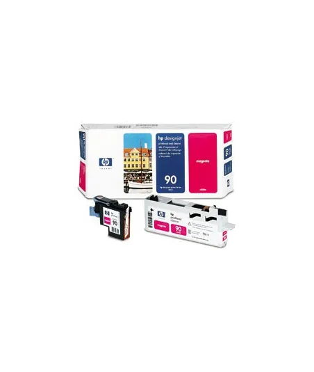 Tête d'impression magenta et dispositif de nettoyage HP 90
