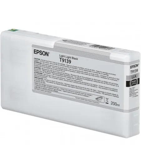 Cartouche d'encre EPSON T913900  Gris Clair 200ml