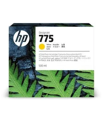 Cartouche d'encre HP 775 Jaune 500 ml