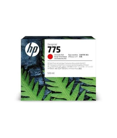 Cartouche d'encre HP 775 Rouge Chromatique 500 ml