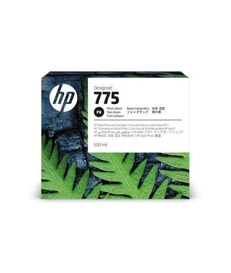 Cartouche d'encre HP 775 Noir Photo 500 ml