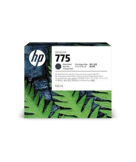 Cartouche d'encre HP 775 Noir mate 500 ml