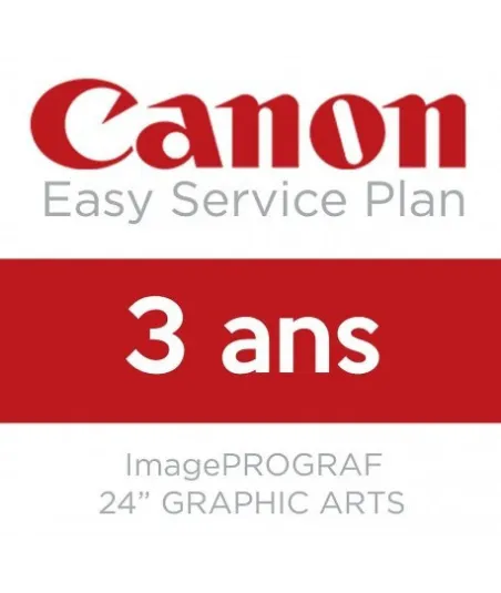Extension de garantie CANON 3 ans - 24 pouces GRAPHIC ART