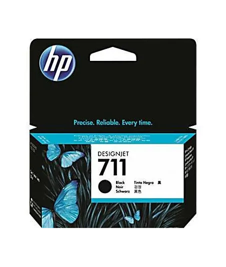 Cartouche d'encre Noire HP 711 38ml