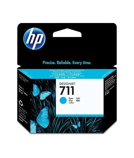 Cartouche d'encre Cyan HP 711 29ml