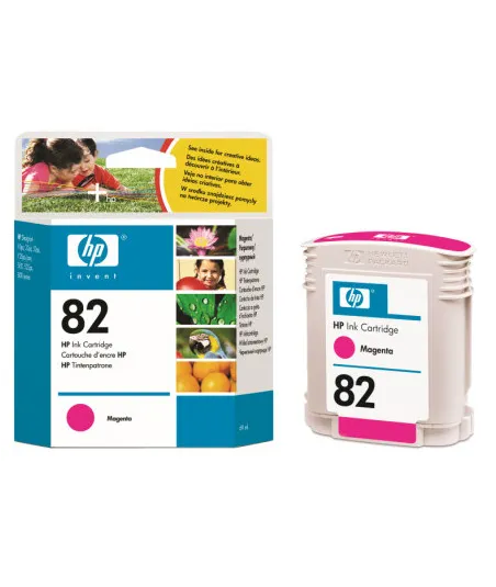 Cartouche d'encre magenta HP 82