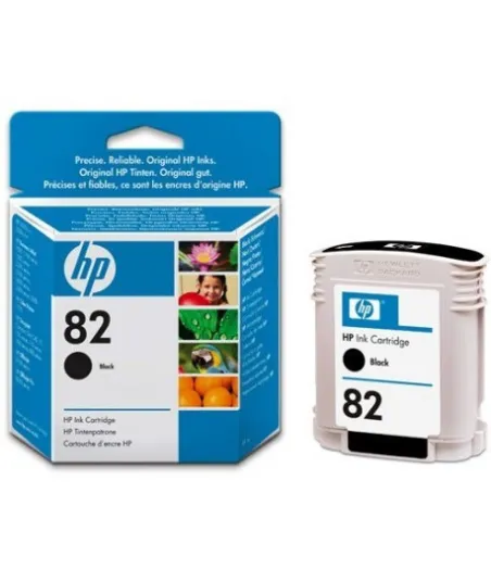 Cartouche d'encre noire HP 82 69Ml