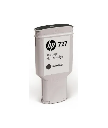 Cartouche d'encre Noir Mat HP727 130ml