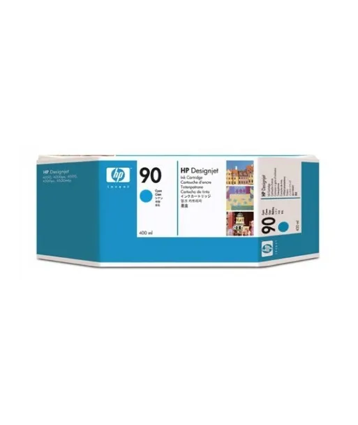 Cartouche d'encre cyan HP 90 400-ml