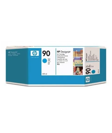 Cartouche d'encre cyan HP 90 400-ml