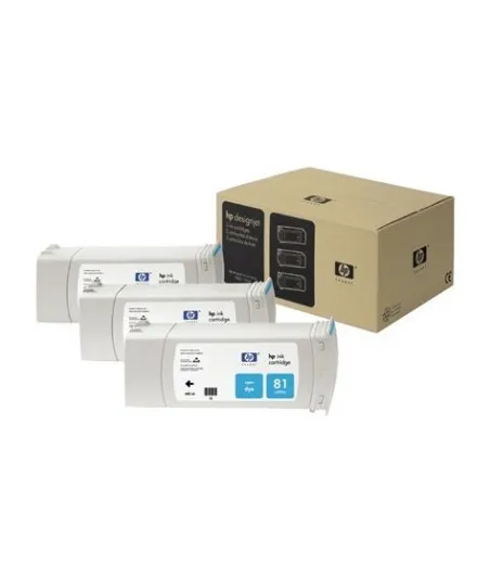 Hp 81 - cartouche d`impression -  Cyan