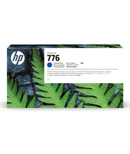 Cartouche d'encre HP 776 Bleu Chromatique 1000 ml