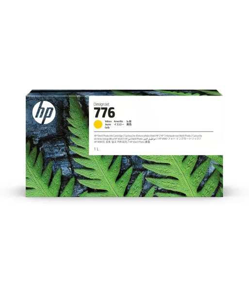 Cartouche d'encre HP 776  Jaune 1000 ml