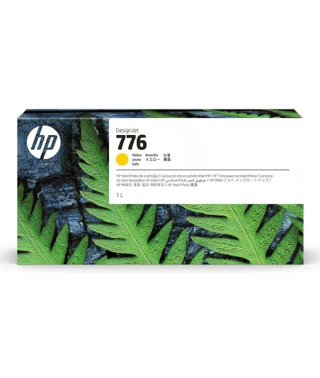 Cartouche d'encre HP 776  Jaune 1000 ml