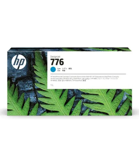 Cartouche d'encre HP 776 Cyan 1000 ml
