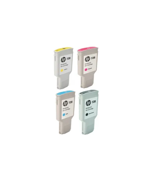 Pack Cartouche d'encre HP 728 - 300ml