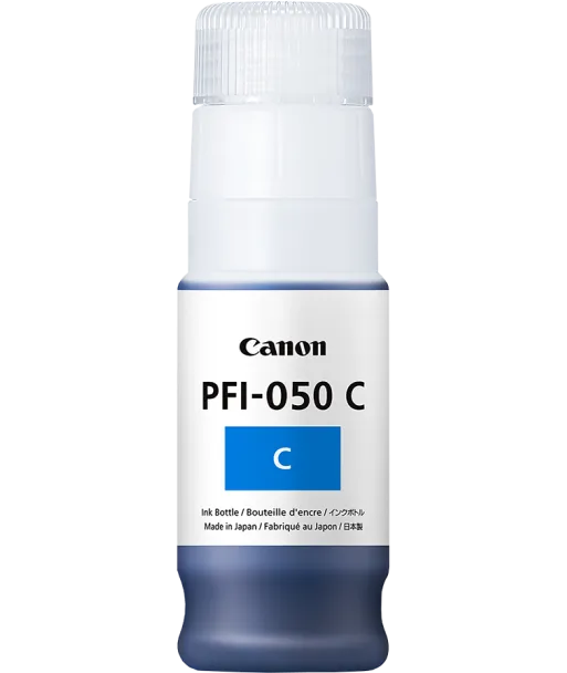 Cartouche d'encre Canon PFI-050 C - Cyan  - 70 ml