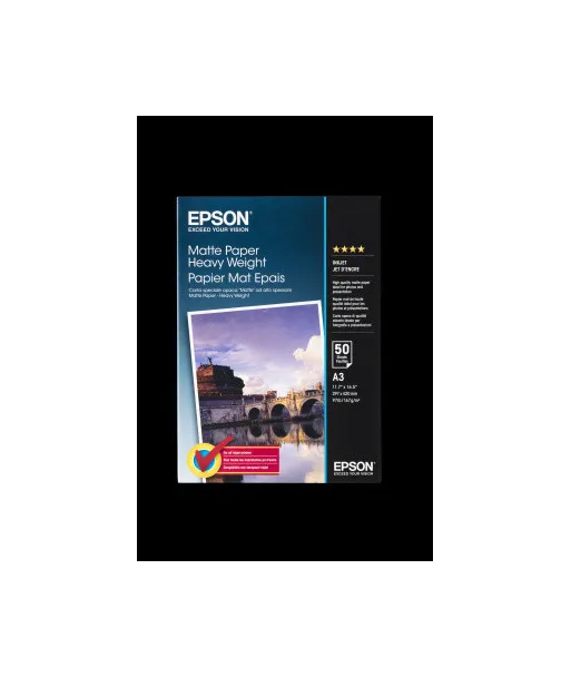 Papier Photo Epson Mat Epais 167 g/m² A3 C13S041261