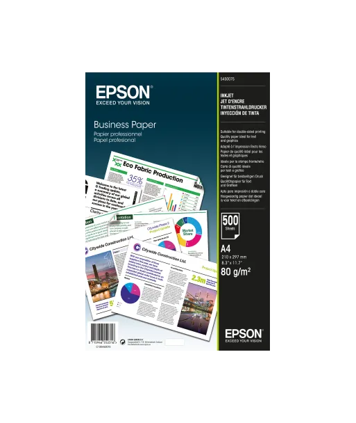 Papier professionnel EPSON 80g/m² A4 - 500 feuilles