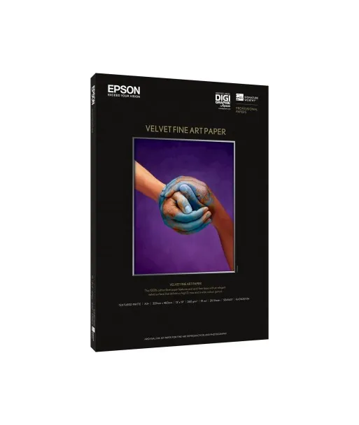 Papier Art Velvet Epson 260g/m² A3+ C13S041637