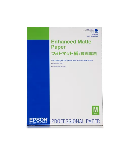 Papier EPSON Mat Supérieur 189g/m² A2 (0,420x0,594m) - 50 feuilles