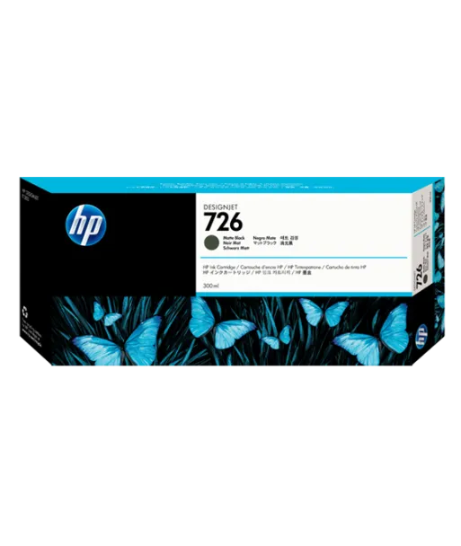 Cartouche Noir Mat HP726 300ml