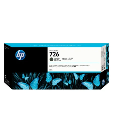 Cartouche Noir Mat HP726 300ml