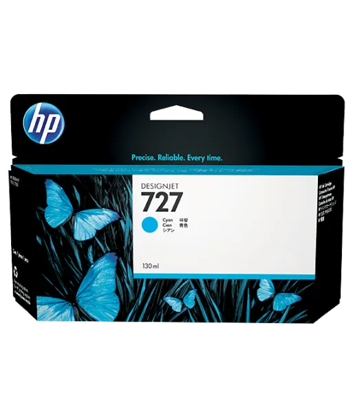 Cartouche d'encre Cyan HP727 130ml