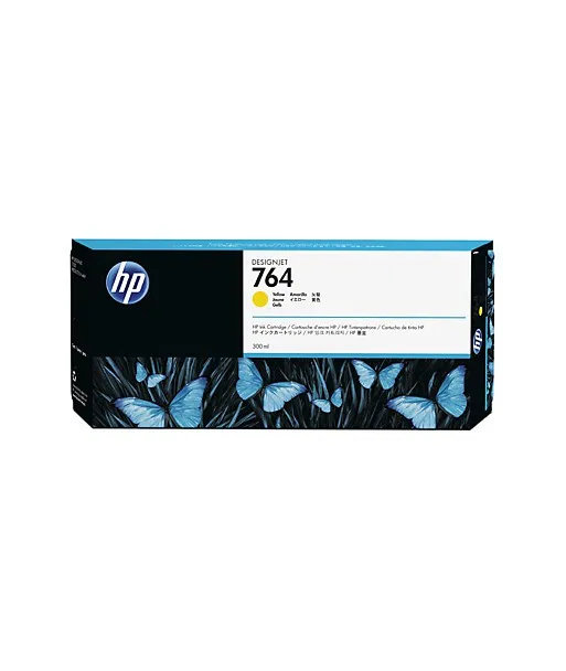 Cartouche d'encre Jaune HP764 300ml