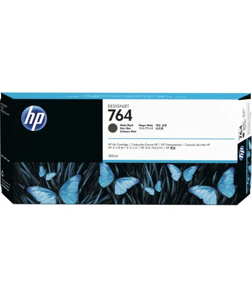 Cartouche d'encre Noir Mat hp764 300ml