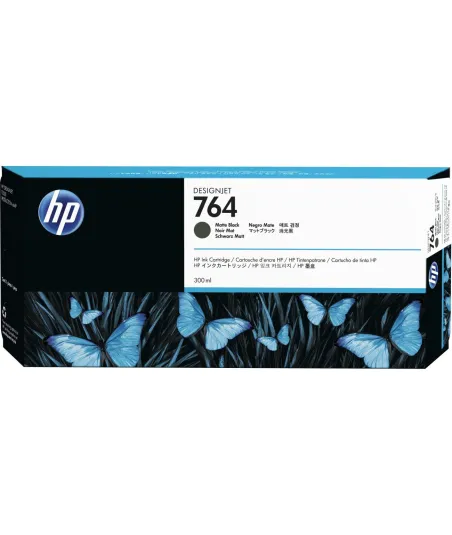 Cartouche d'encre Noir Mat hp764 300ml